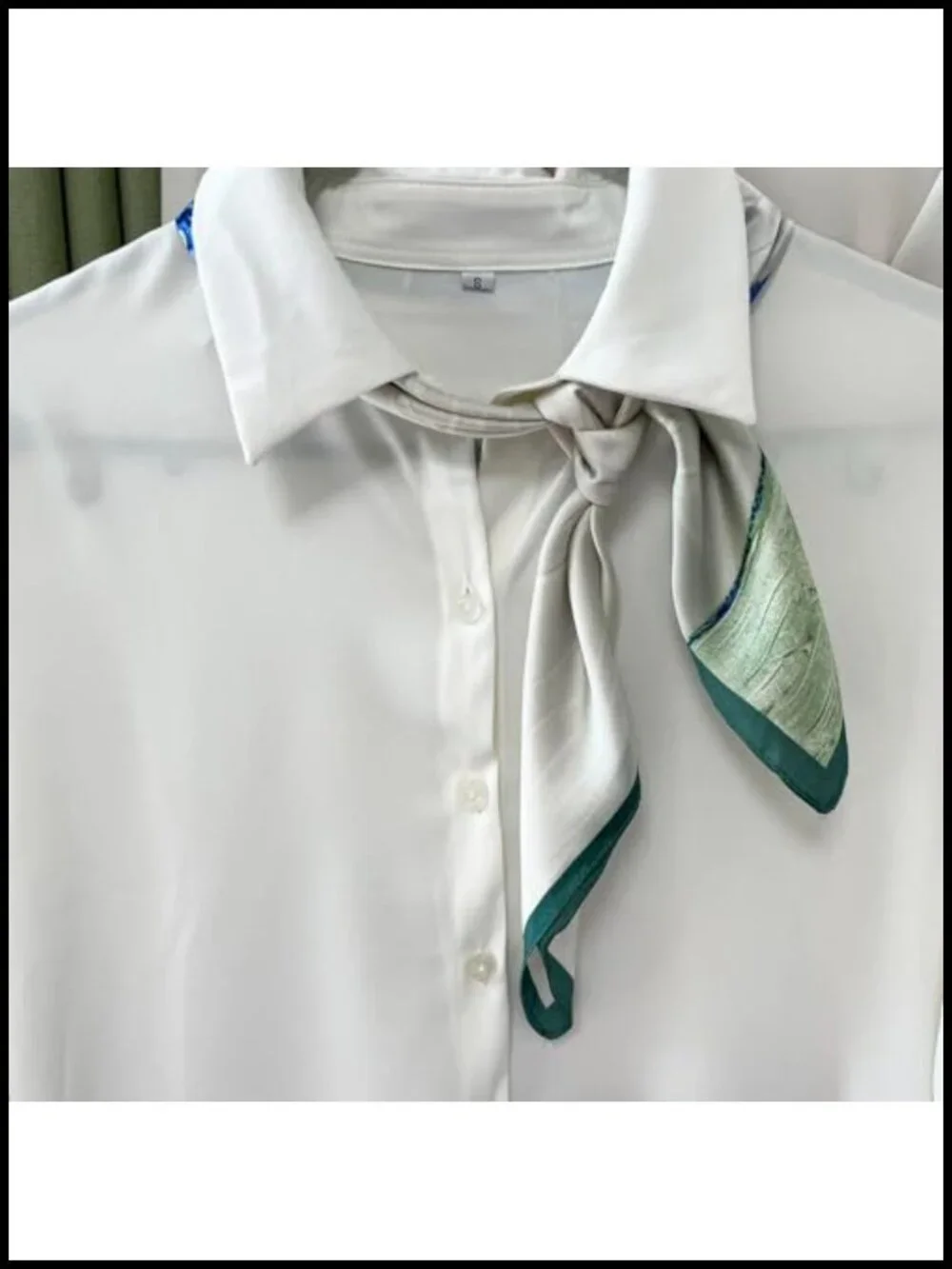 Satin Scarf Medium Square Headscarf 27.5x27.5 inches